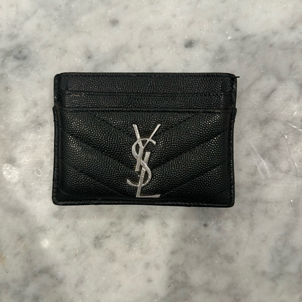 Ysl credit card holder